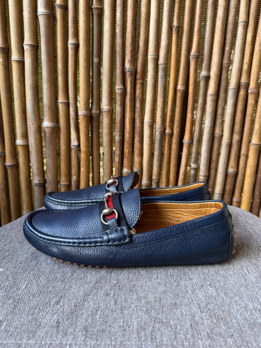 GUCCI men’s leather loafers - Picture 3 of 10